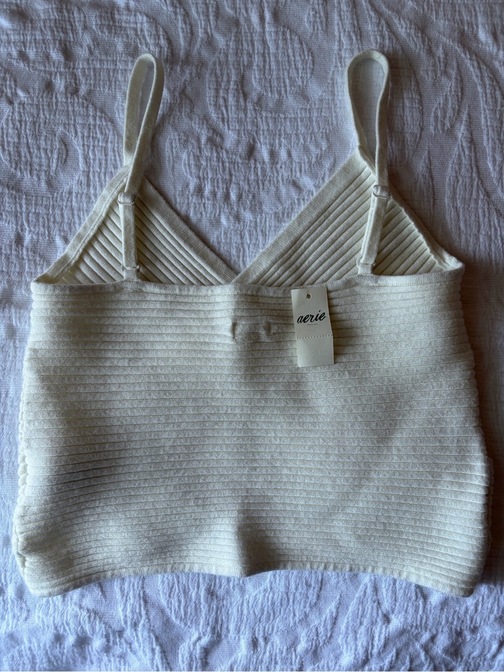 Aerie Cross Front Sweater Tank Top - Picture 2 of 4